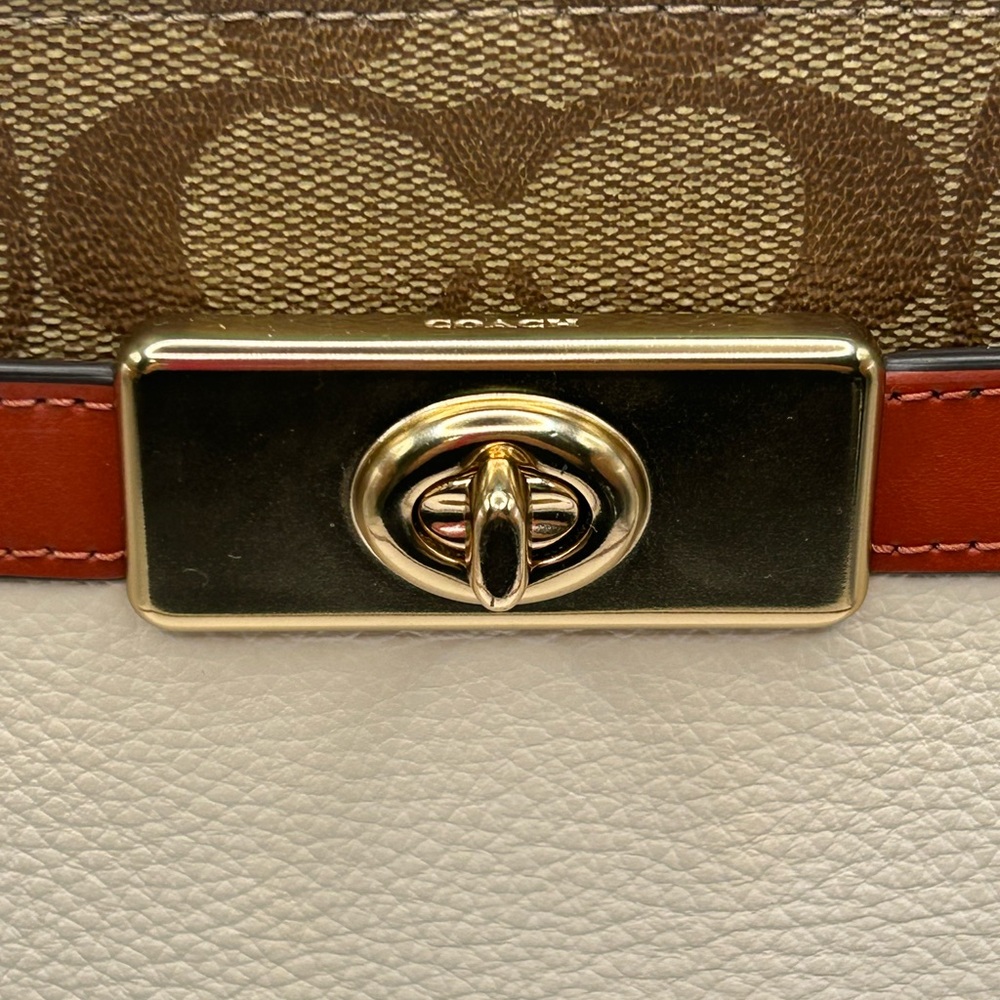 Coach Carryall Color Block Satchel - Picture 15 of 15
